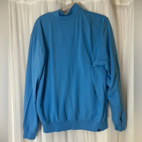 Puma Zip-Up Sweater in Vibrant Blue - Image 3