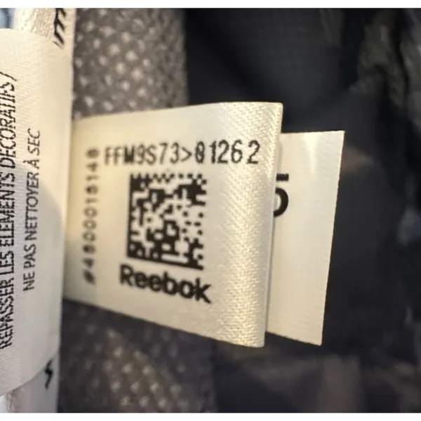 Reebok 1/2 Zip Jacket Women's XXL Gray Camo Pullover Lightweight Windbreaker - Image 7