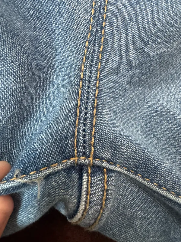 No Boundaries V-Waist Pull On Jeans Size Large (11-13) - Image 3