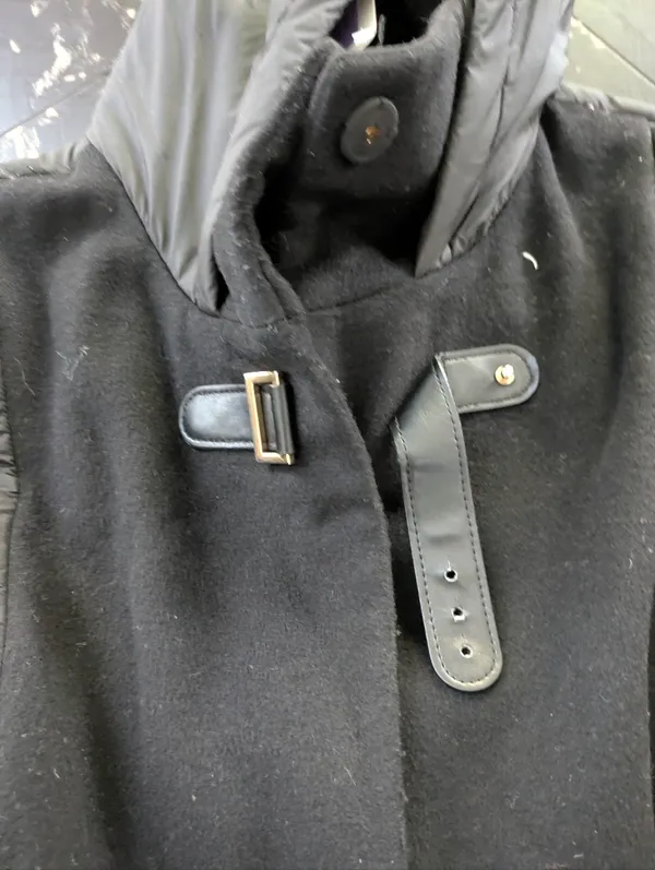 Lauren Ralph Lauren Moxed-Media Toggle Puffer Coat Size Small - Image 3