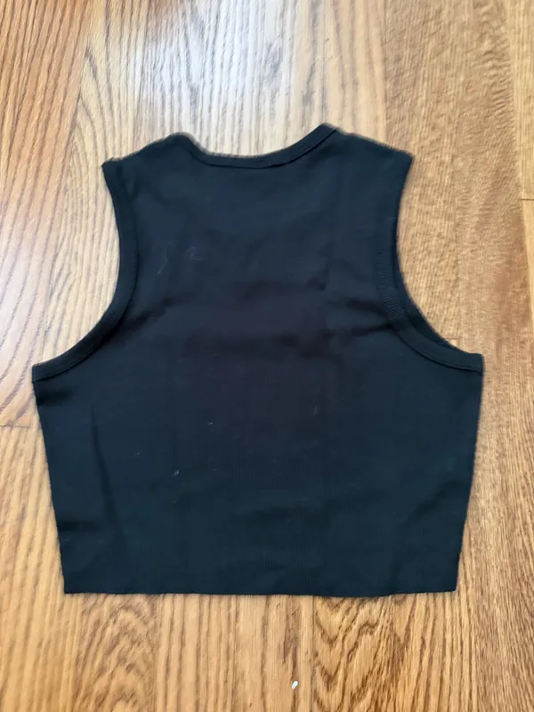 Hype & Vice Harvard crop top - Image 4