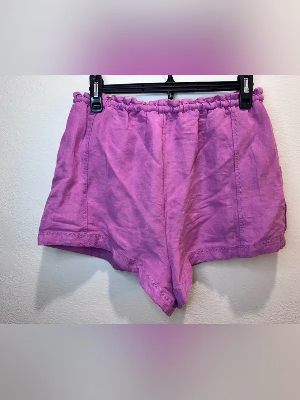 NWT Free People Mirella Cinched Shorts in Pink Plum Size XS - Image 8