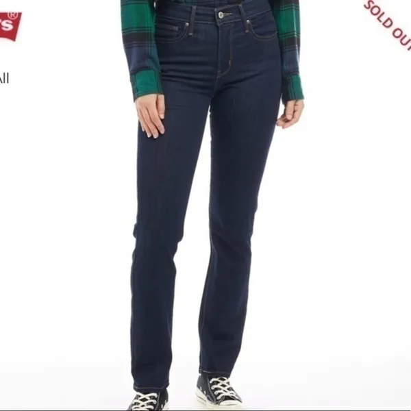 Levi  dark blue slim Jeans - Image 3