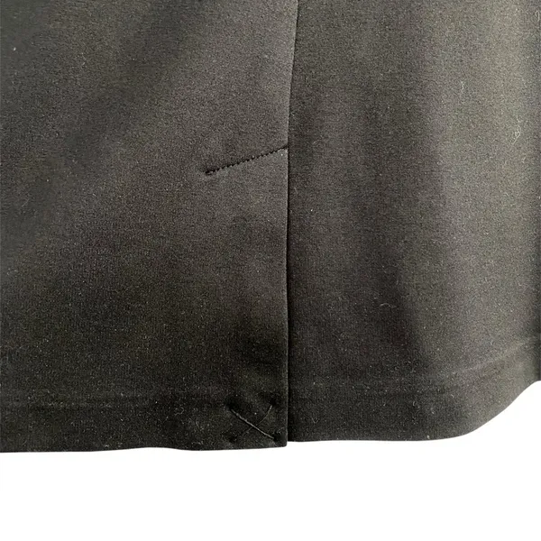 Old Navy Classic Ponte Knit Blazer Black XS One Button Dark Academia Preppy NWT - Image 7
