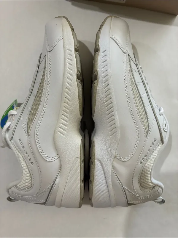 Easy Spirit women’s White Lace-Up Athletic Sneakers - Image 6