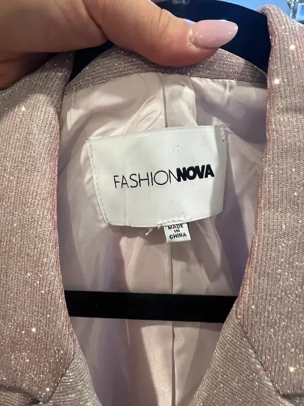 FashioNova sparkle blazer - Image 2