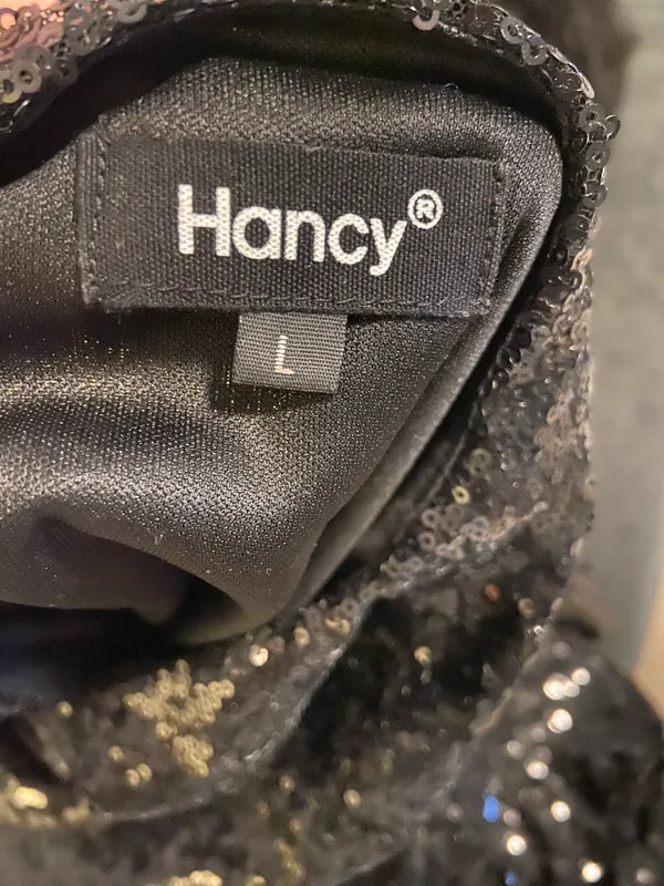 Hancy Sequin Romper Black Size L - Image 4