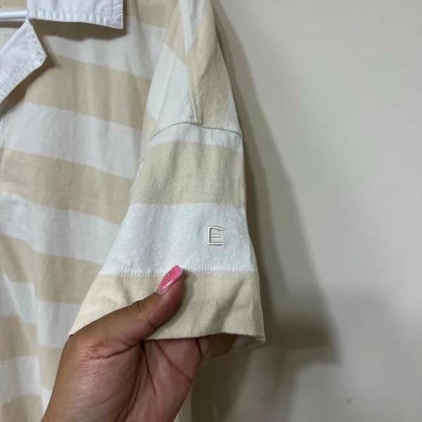 Everlane Organic Cotton Polo Dress Short Sleeve XL Women - Image 4