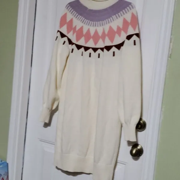 Free Assembly Jersey Dress Size L Pink Size L - Image 7