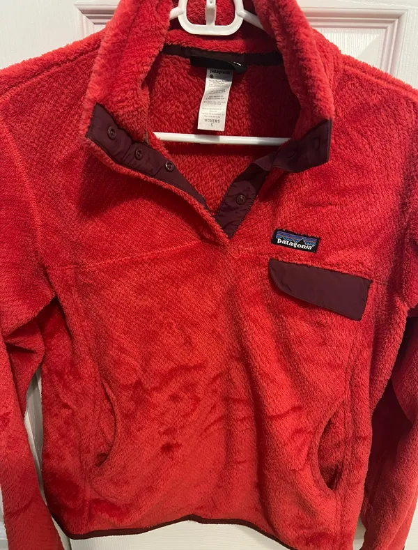 Patagonia Red Snap-T Fleece Pullover - Image 2
