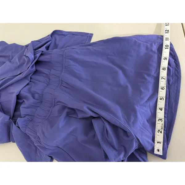Lululemon Tank and Short Romper Lounge Shorts Onesie Charged Indigo Purple 4 - Image 6