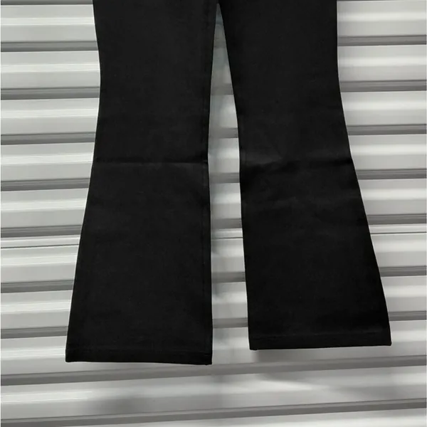 Betabrand 7 Pocket Bootcut Dress Yoga Pants Size Medium Petite Black Stretch - Image 8