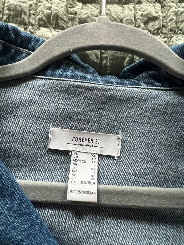 Forever 21 Denim two piece set size XS - Image 4