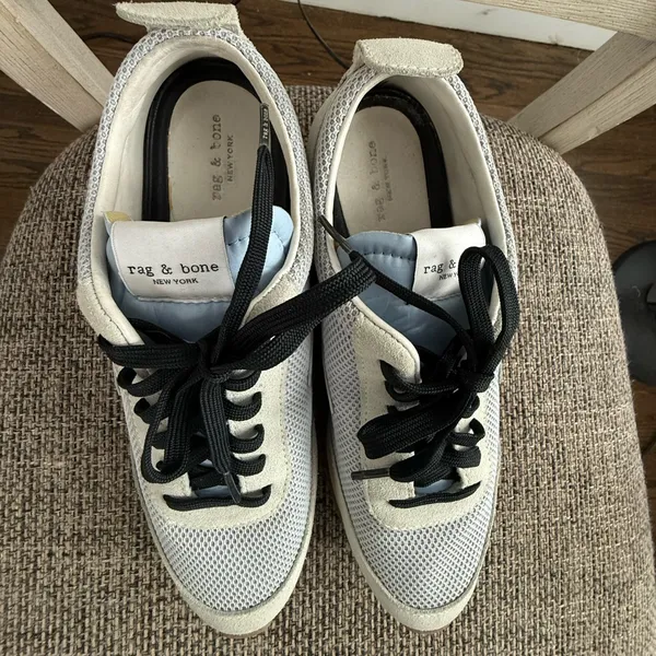 Rag‎ & Bone Retro Runner Sneakers EU Size 39.5/US 9.5 Grey - Image 8