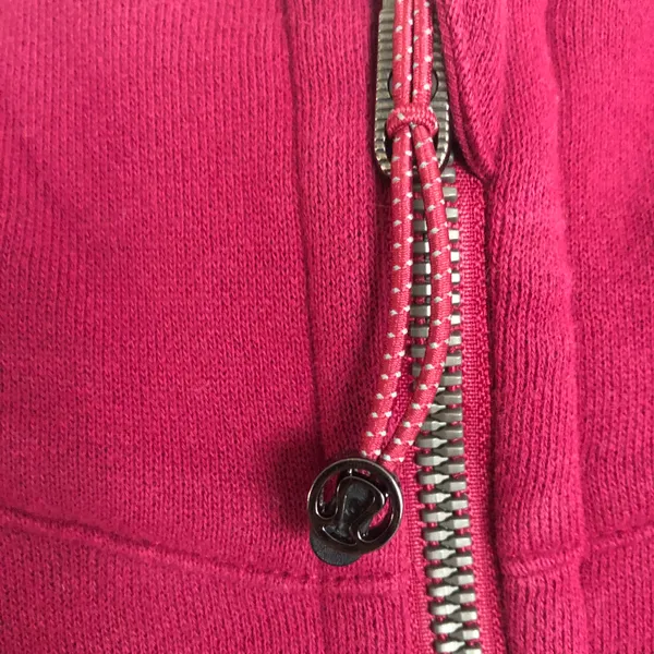 Lululemon Scuba Oversized Half-Zip Hoodie Pomegranate M/L - Image 4