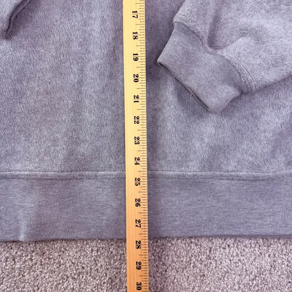 Disney Store Tigger Fleece Sweatshirt Womens XXL‎ Gray Embroidered Oversized 90s - Image 4
