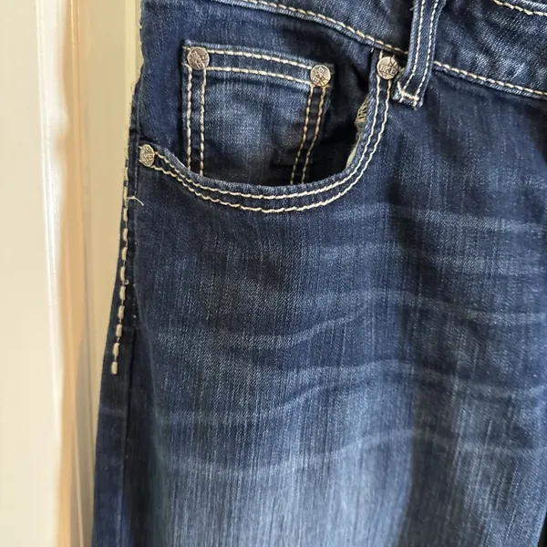 Women's BKE Taylor Jeans Low Slung Baggy Relaxed‎ Fit Sz 33 - Image 3
