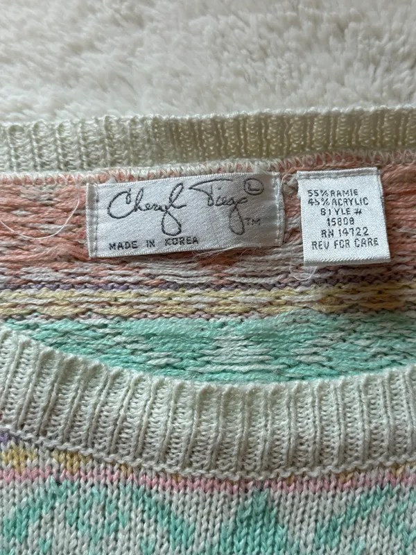 Unique Vintage Vintage Sweater - Image 2