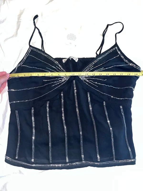 Abercrombie & Fitch Beaded Cami Tank - Image 9