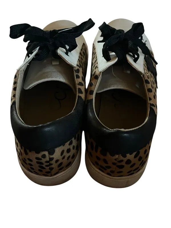 Women's Boutique CCOCCI Marcie Cheetah Star Lace Up Platform Sneakers - Image 6
