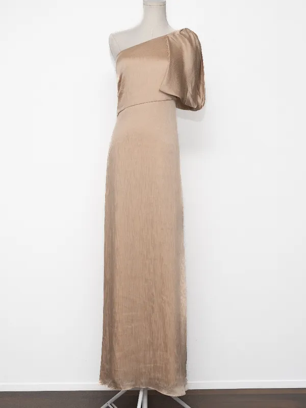 Sachin & Babi - Chelsea Crinkle Satin‎ One-Shoulder Gown - Image 2