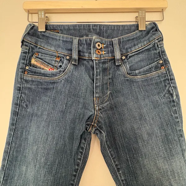 Diesel Jeans Blue Size 25 low rise flare jeans - Image 3