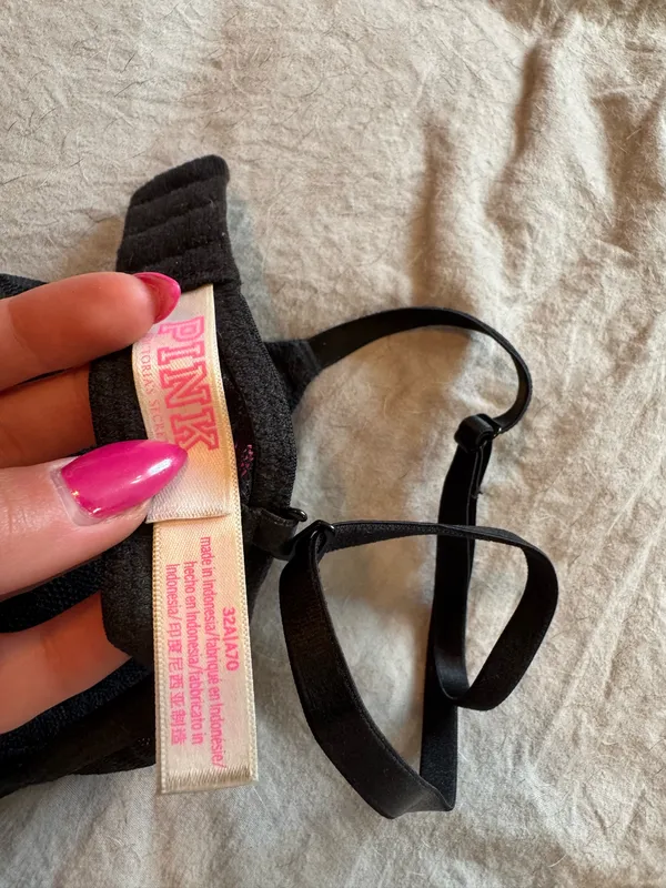 Victoria's Secret Bra PINK Tee Shirt - Image 2