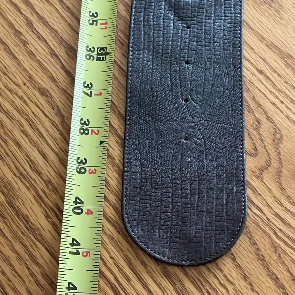 Chico’s Vintage Bead And Wood Buckle Waist Belt 40” - Image 8