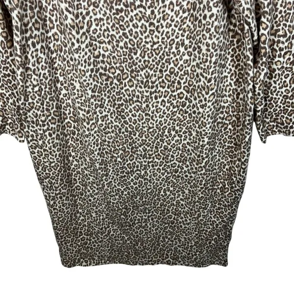 ASOS Curve Animal Print Long Dress Long Sleeves Women’s‎ Plus Size 24 - Image 2