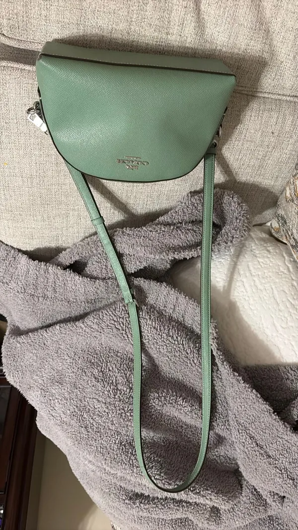 Coach Mint Green Crossbody Bag - Image 2