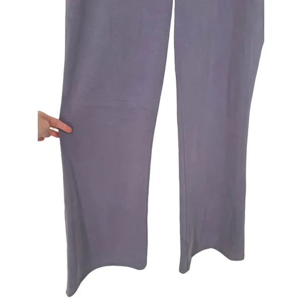 NWT Lululemon Brushed Softstreme Mid-Rise Flared Pant Grape Mist Size XL LW5HLPS - Image 13