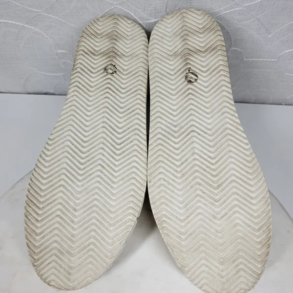 Vince Camuto Rezelli Platform Sneakers Womens 7.5 White Leather Lace-Up Shoes - Image 12