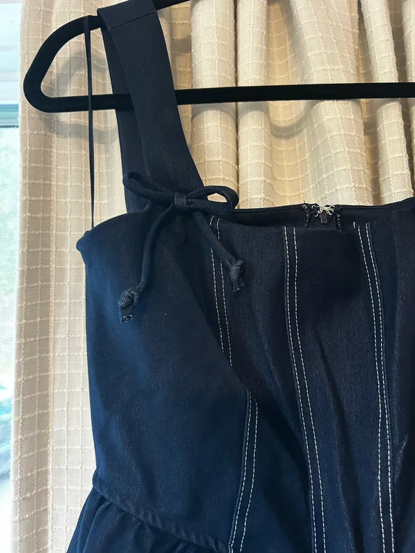 Denim Dress Francesca's - Image 2