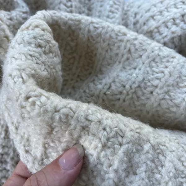 Abercrombie & Fitch Chunky Turtleneck Womens Sweater Sz XS Fisherman Coastal - Image 9