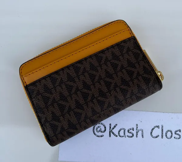 MK JST MD Zip Around Card Case - Marigold - Image 3