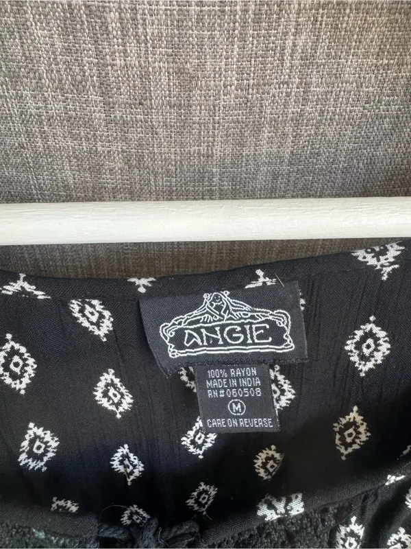 Angie Black & White Tunic - Image 2