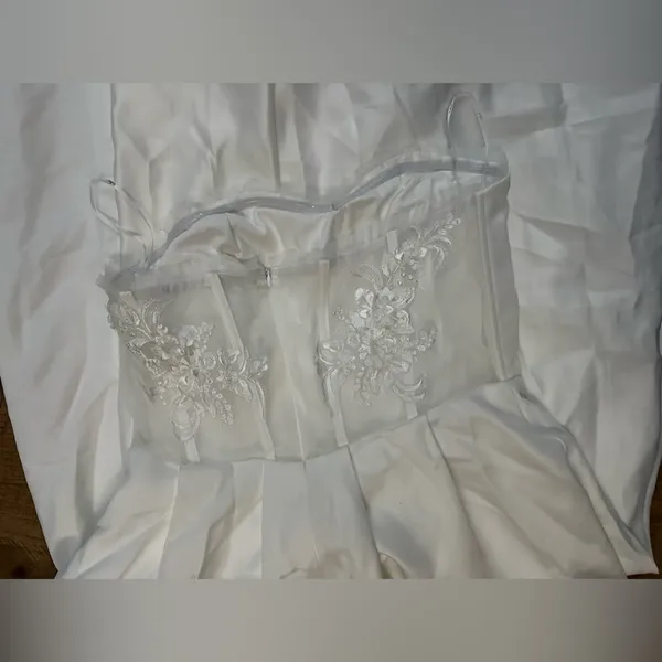 Lulus Eternal Gratitude White Floral Embroidered Strapless Maxi Dress - Image 7