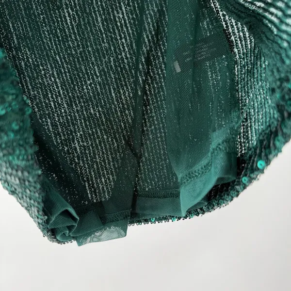 Boston Proper Tank Top Size XXS Sequin Emerald Green Cocktail Holiday Party NWT - Image 12