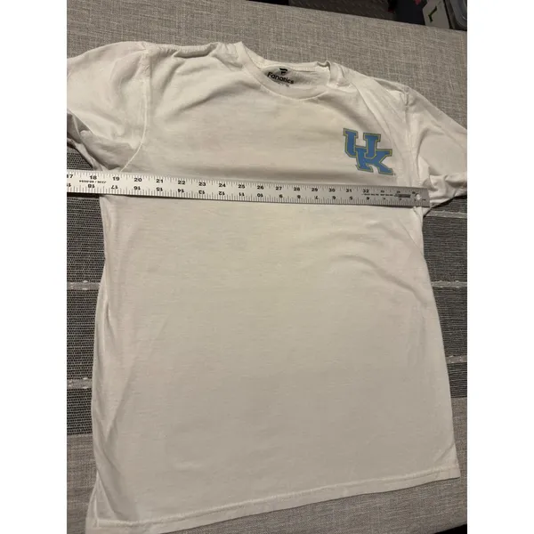 Fanatics White Kentucky Wildcats‎ T Shirt Womens Small UK Logo Graphic Tee - Image 3