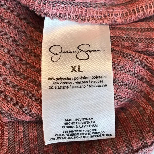 Jessica Simpson ruffled knit top size XL - Image 8