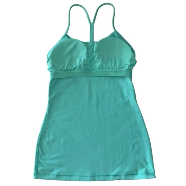 Lululemon Power Pose Tank Washed Marsh Size 4 - Image 8
