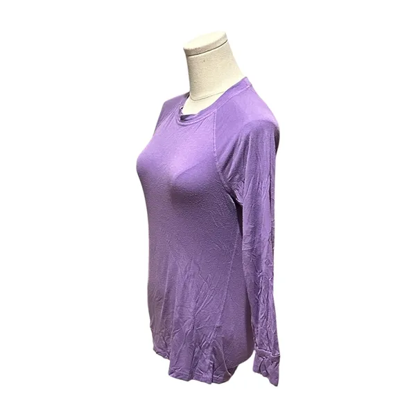 Mandala Women's Long Sleeve Top - Purple - S - Image 2