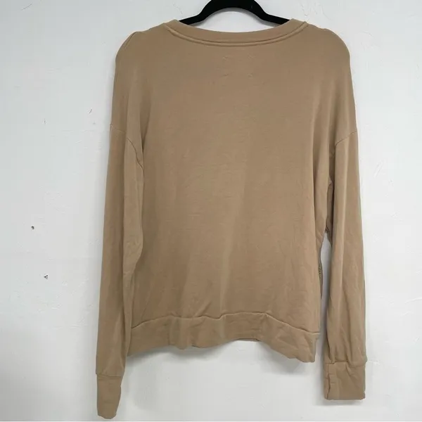 Offline By Aerie Tan Crew Neck Pullover Sweater Womens M Neutral Casual Fall - Image 7