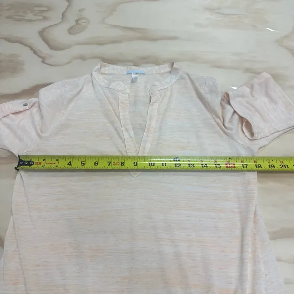Eberjey Loungewear Pajama Cropped‎ Sleeve Mini Dress Tunic Lightweight Small - Image 8