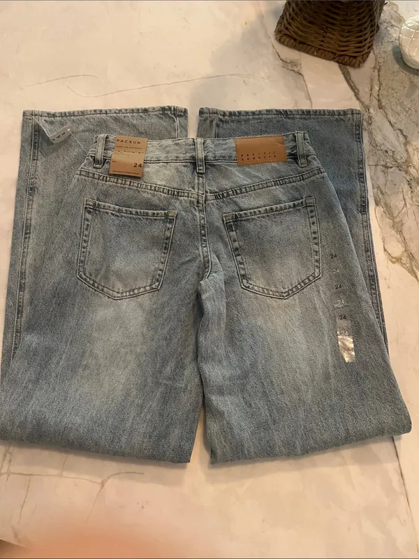 PacSun Casey Low Rise Ripped Baggy Jeans - Image 5