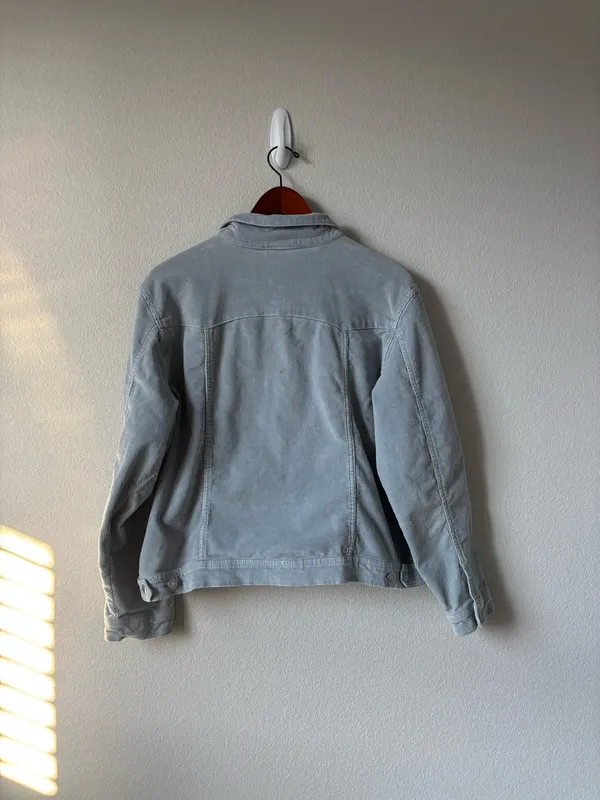 Sonoma Blue Denim Corduroy Jacket - Image 4