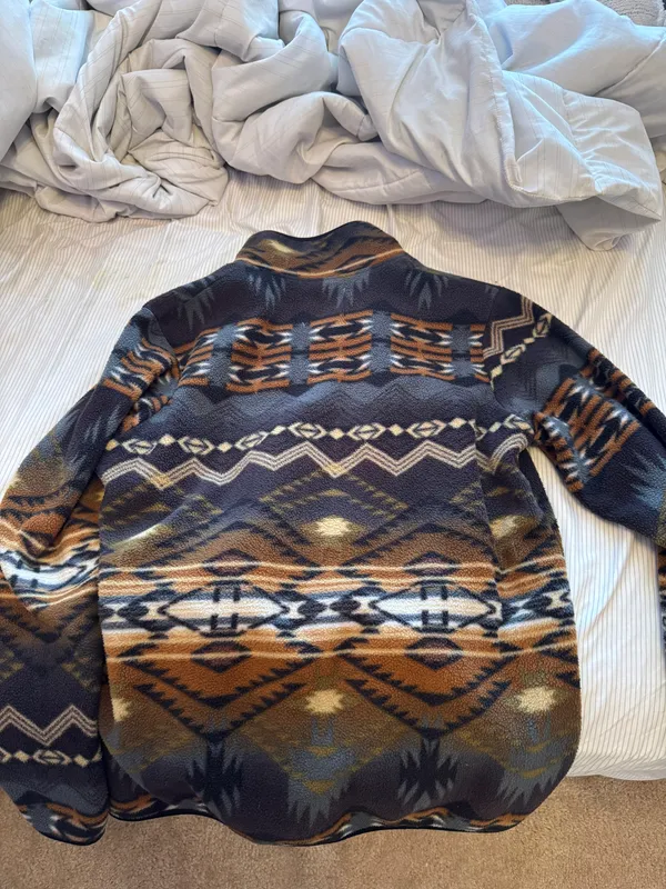 Fleece Zip Up Jacket - Image 3