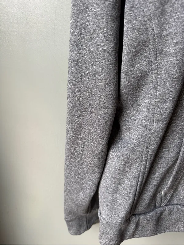 The North Face Women’s Gray Logo Hoodie Size Large - Image 3