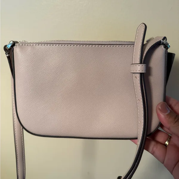 Kate Spade Schuyler Small Crossbody Warm Beige‎ Leather Bag KE702 $249 K - Image 5