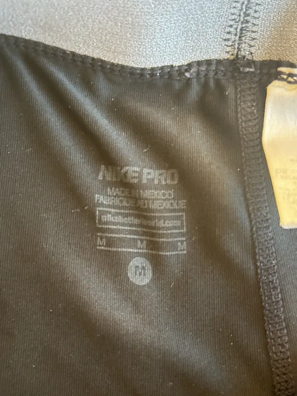Nike Pro Black Performance Shorts - Image 2